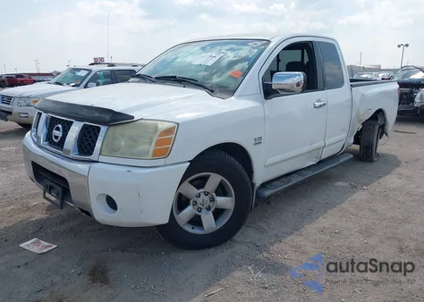 2004 Nissan Titan Se z USA, uszkodzony, nr VIN 1N6AA06A14N544921
